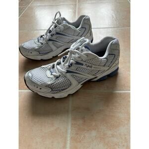 Ryka Ultima Run Women's White & Blue Running Shoes Size 7.5